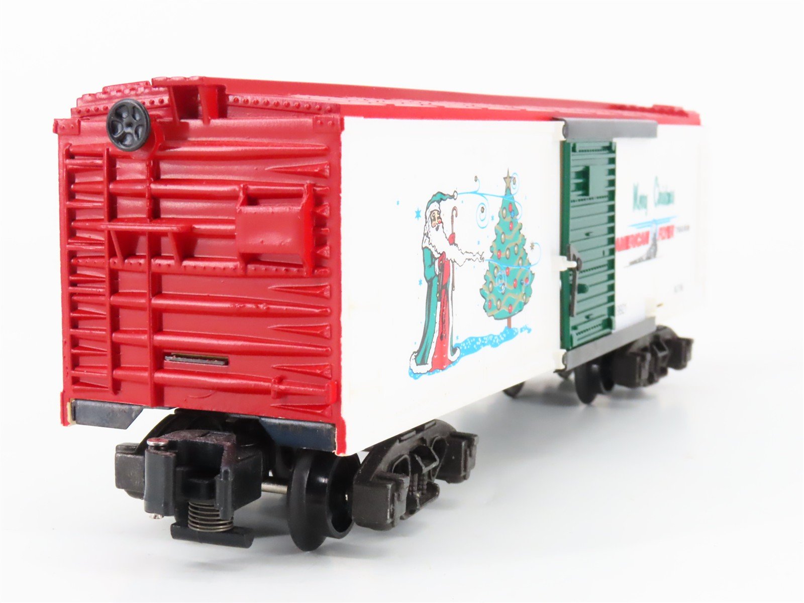 S Gauge American Flyer 6-48325 Merry Christmas 1996 Holiday Box Car #19921
