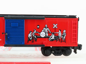 S Gauge American Flyer 6-48483 Boy's Railroad Club Single Door Box Car #48483