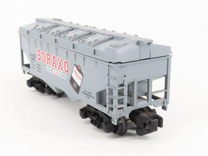 S Scale American Flyer 6-48475 GACX Boraxo 1991 NASG 2-Bay Covered Hopper #591