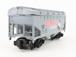 S Scale American Flyer 6-48475 GACX Boraxo 1991 NASG 2-Bay Covered Hopper #591