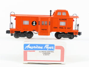 S Scale American Flyer 6-48701 ICG Illinois Central Gulf Caboose #48701 w/Light