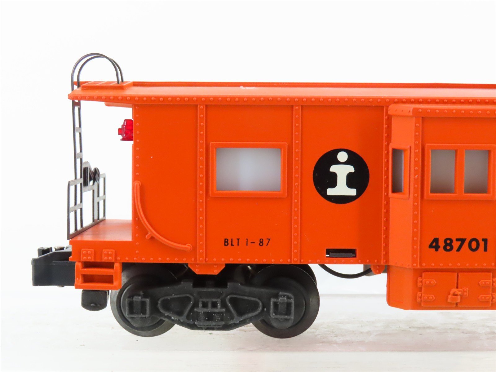 S Scale American Flyer 6-48701 ICG Illinois Central Gulf Caboose #48701 w/Light