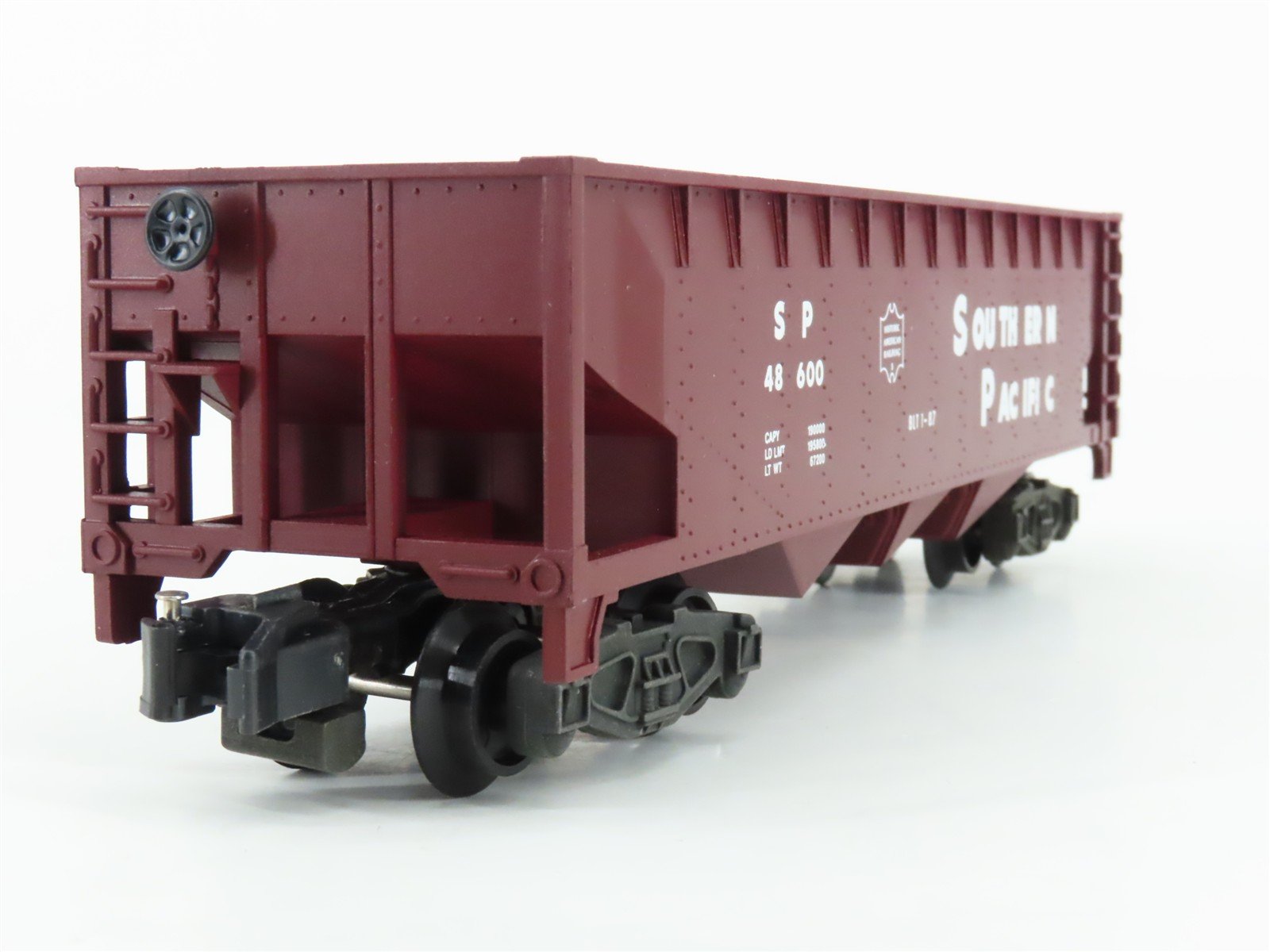 S Scale American Flyer 6-48600 SP Southern Pacific 3-Bay Hopper #48600