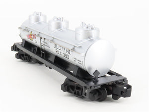 S Scale American Flyer 6-48472 1990 NASG PAX Pennzoil 3-Dome Tankcar #390