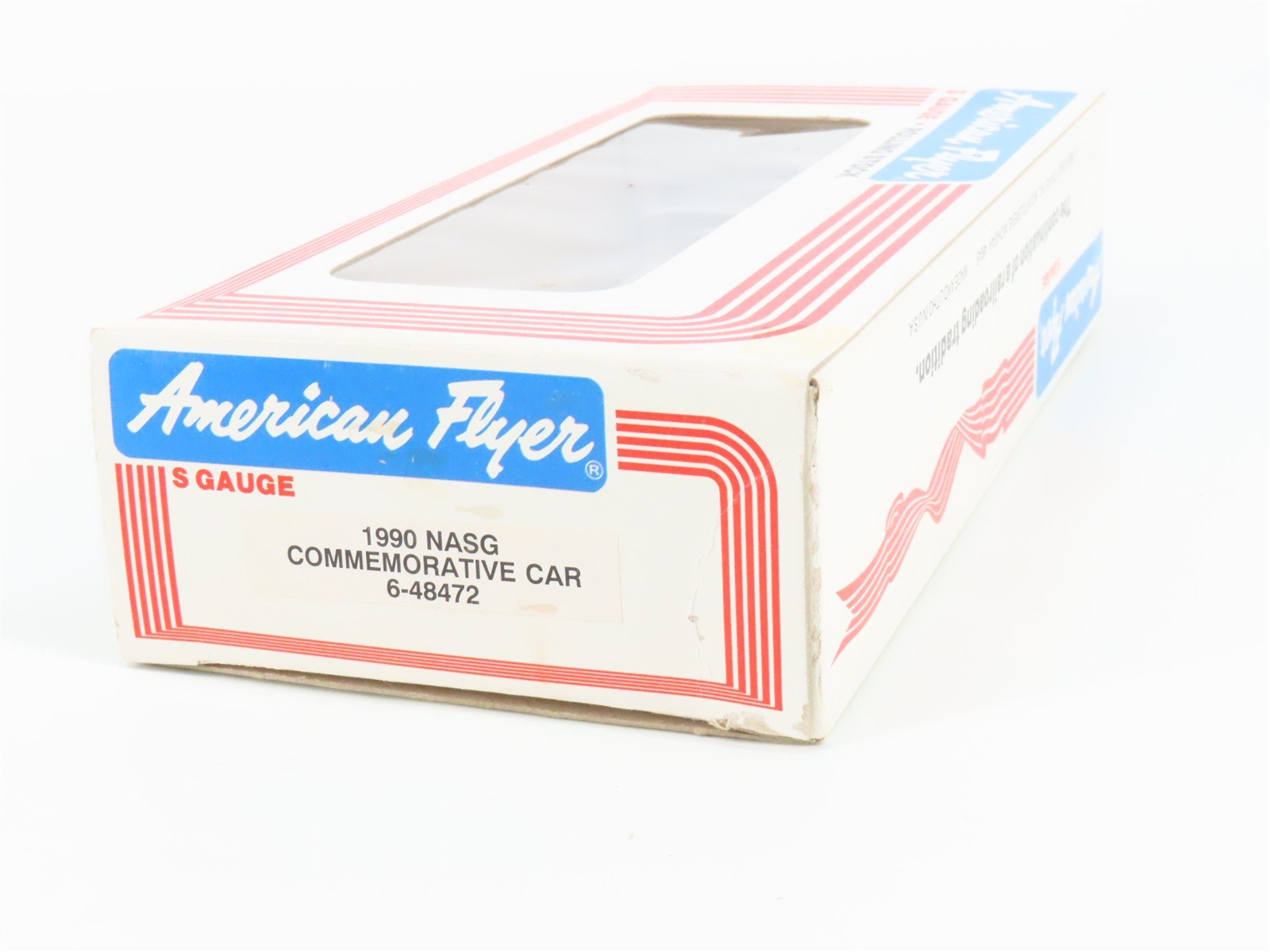 S Scale American Flyer 6-48472 1990 NASG PAX Pennzoil 3-Dome Tankcar #390