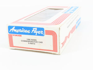 S Scale American Flyer 6-48472 1990 NASG PAX Pennzoil 3-Dome Tankcar #390