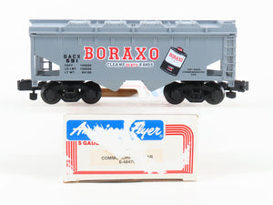 S Scale American Flyer 6-48475 GACX Boraxo 1991 NASG 2-Bay Covered Hopper #591