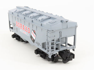 S Scale American Flyer 6-48475 GACX Boraxo 1991 NASG 2-Bay Covered Hopper #591