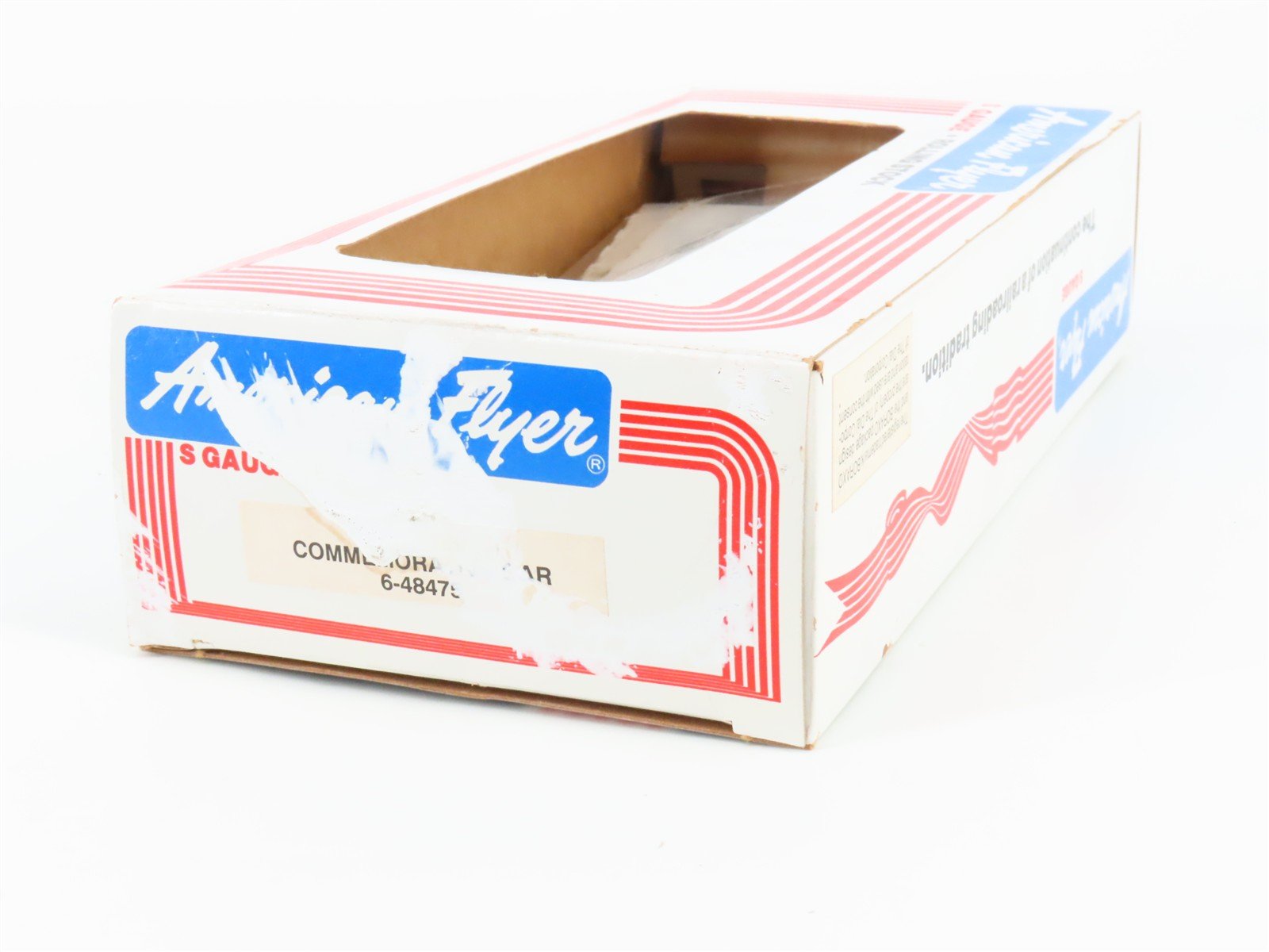 S Scale American Flyer 6-48475 GACX Boraxo 1991 NASG 2-Bay Covered Hopper #591