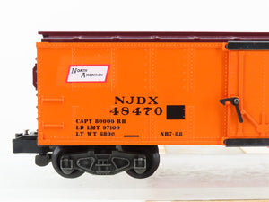 S Scale American Flyer 6-48470 NJDX Jersey Central Boxcar #48470