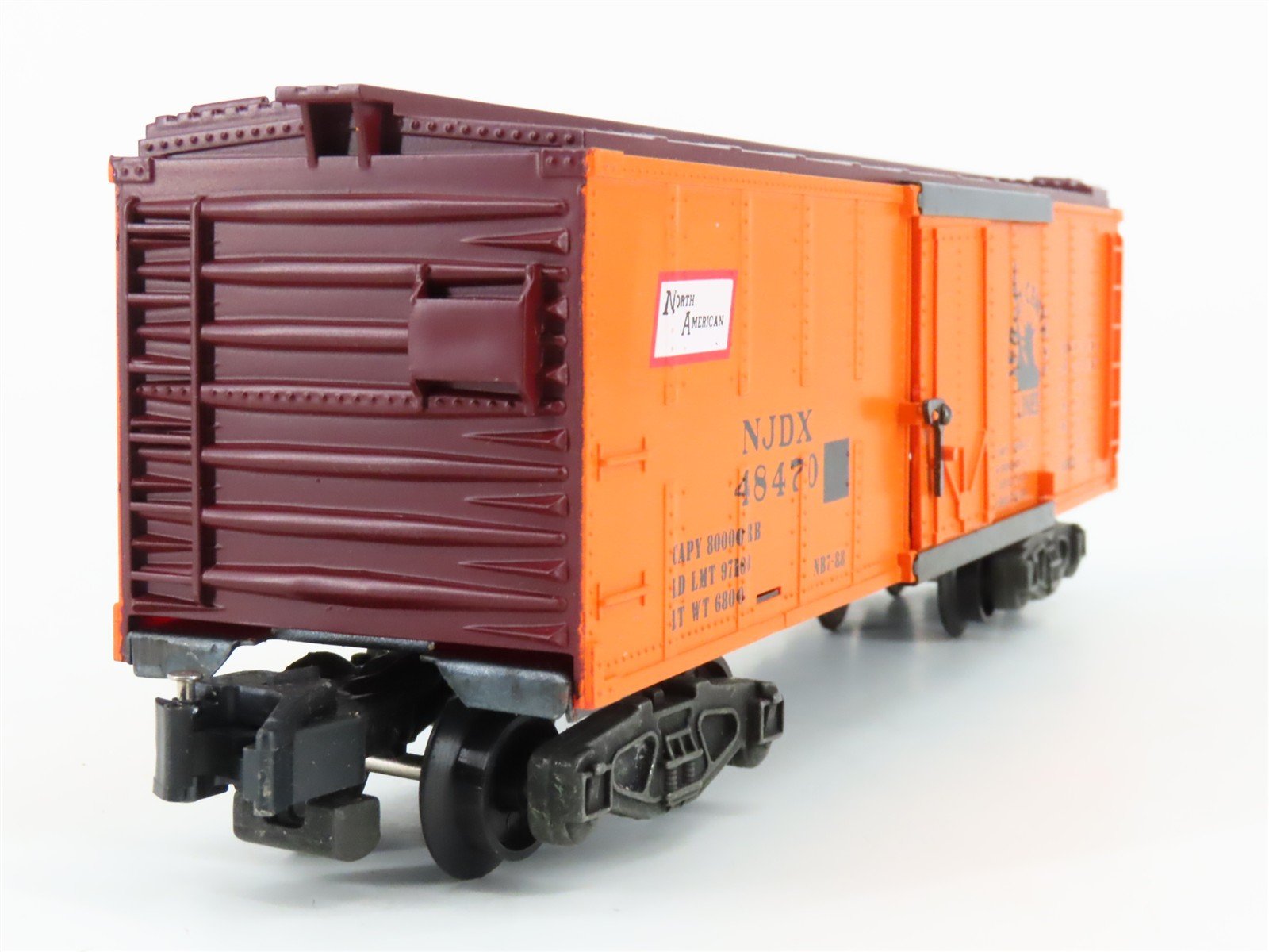 S Scale American Flyer 6-48470 NJDX Jersey Central Boxcar #48470