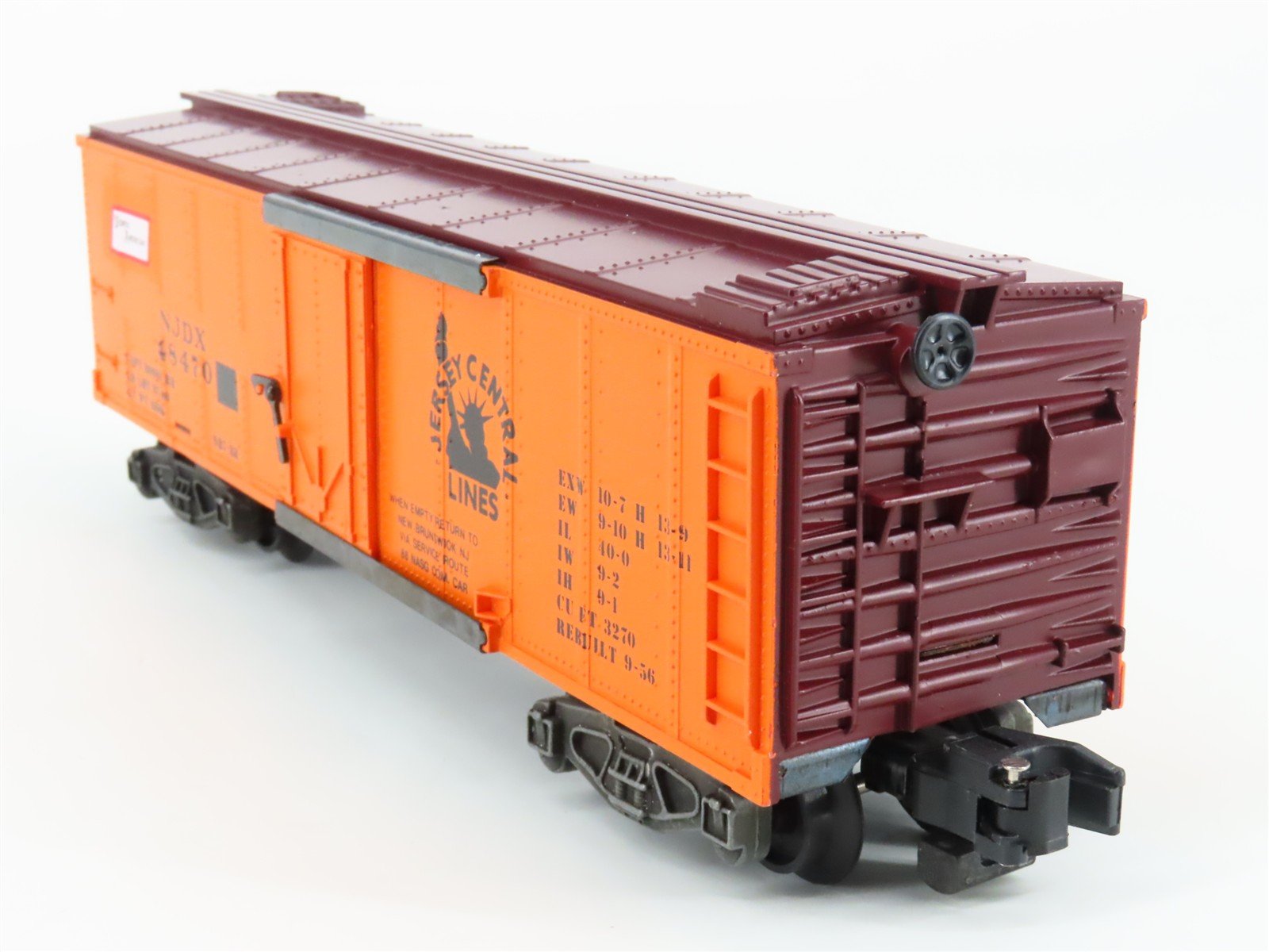 S Scale American Flyer 6-48470 NJDX Jersey Central Boxcar #48470