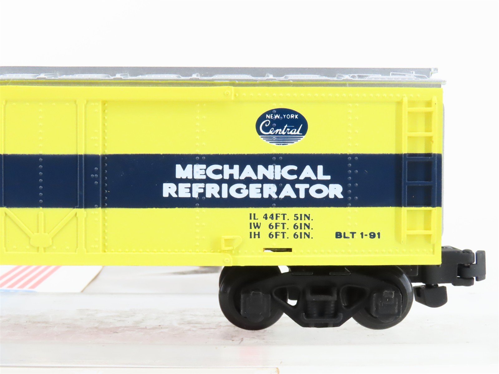 S Scale American Flyer 6-48436 1991 NASG Commemorative NYMX Mech Reefer #491