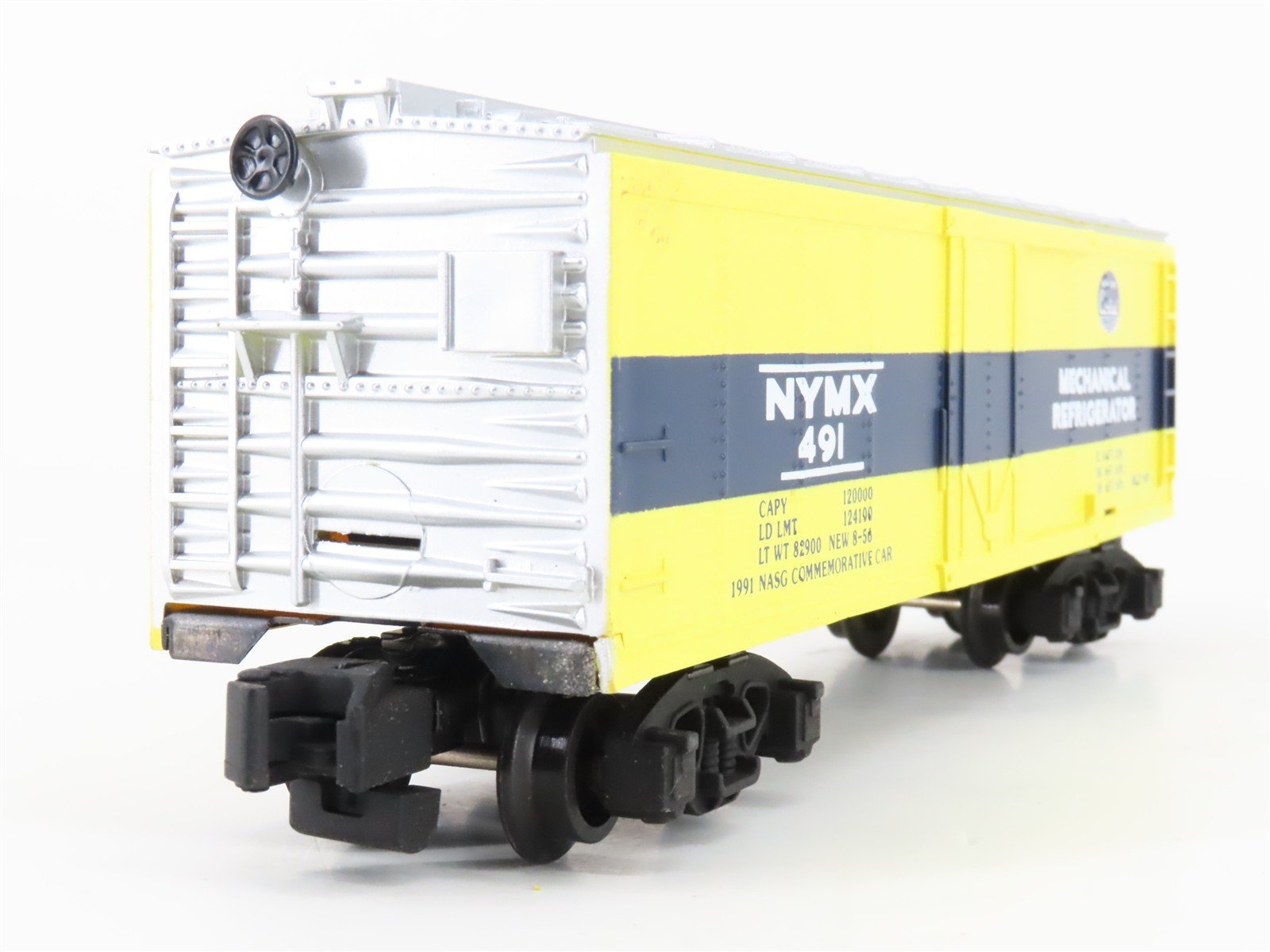 S Scale American Flyer 6-48436 1991 NASG Commemorative NYMX Mech Reefer #491
