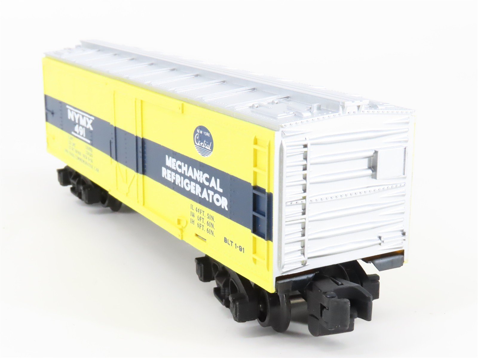 S Scale American Flyer 6-48436 1991 NASG Commemorative NYMX Mech Reefer #491