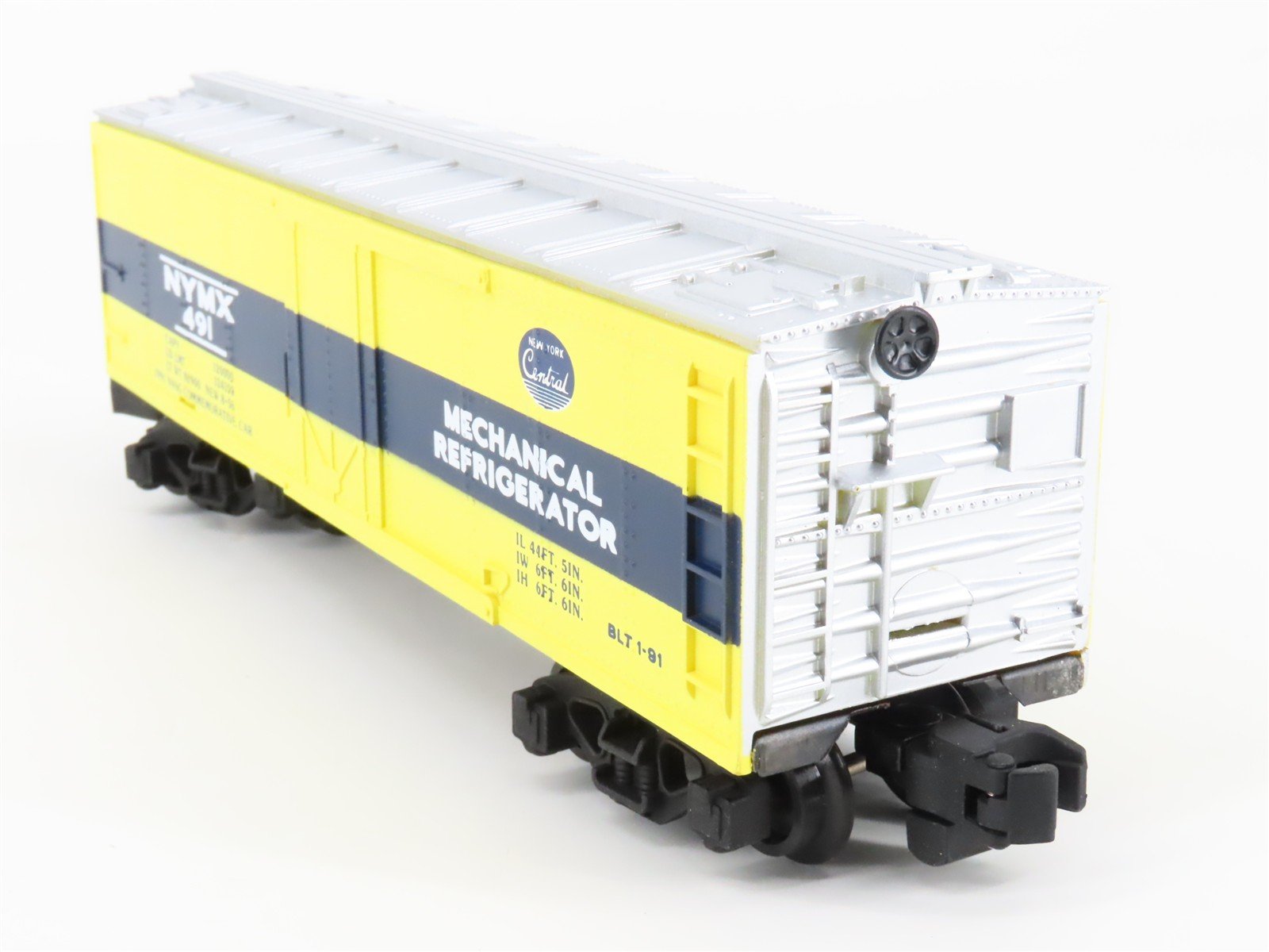 S Scale American Flyer 6-48436 1991 NASG Commemorative NYMX Mech Reefer #491