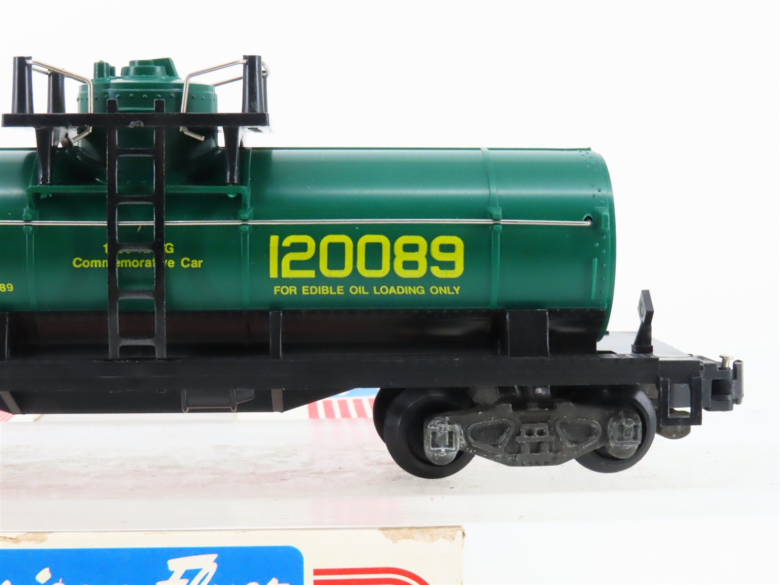 S Scale American Flyer 6-48471 1989 NASG MKT Single Dome Tankcar #120089