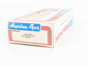 S Scale American Flyer 6-48471 1989 NASG MKT Single Dome Tankcar #120089