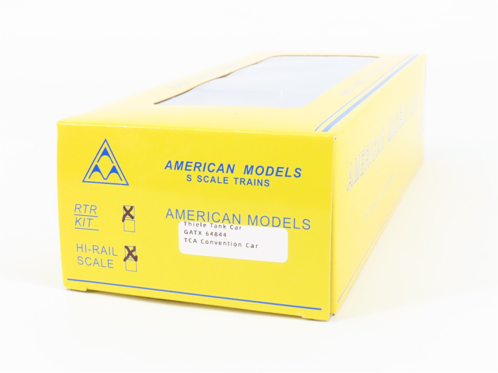 S Scale American Models TCA Convention GATX Thiele Single Dome Tankcar #64844
