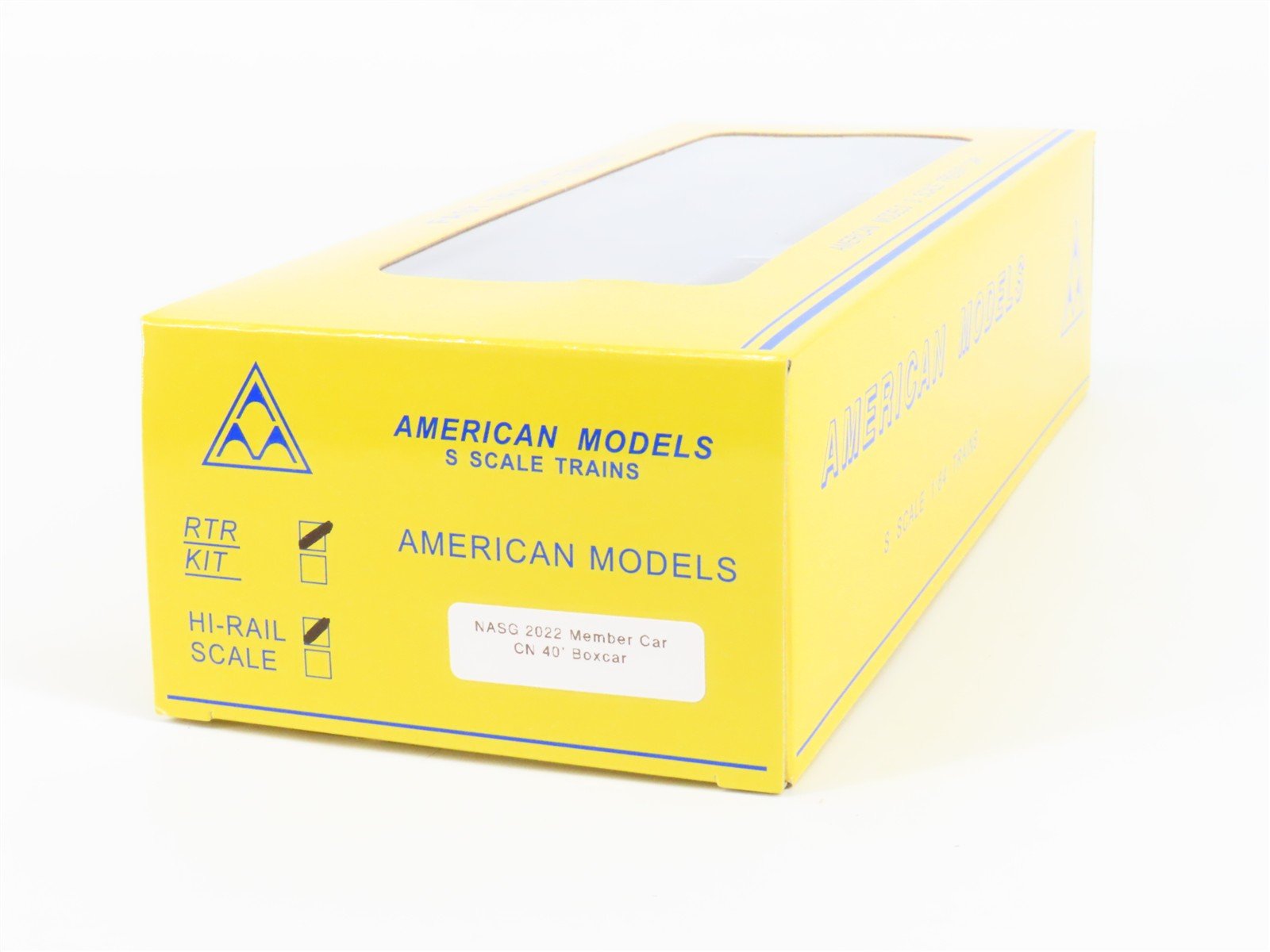 S American Models NASG 2022 Member CN Canadian National 40' Boxcar #428807
