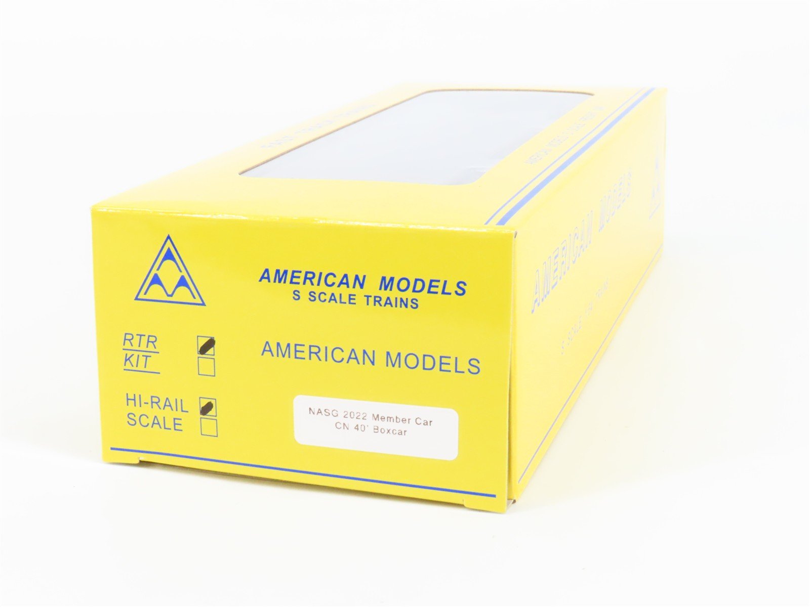 S American Models NASG 2022 Member CN Canadian National 40' Boxcar #428701