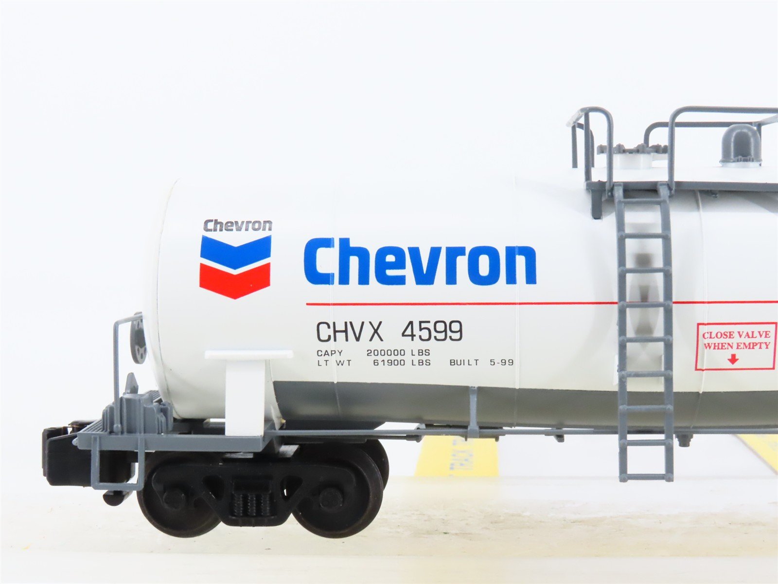 S Scale American Models 1999 TCA CHVX Chervon Single Dome Tankcar #4599