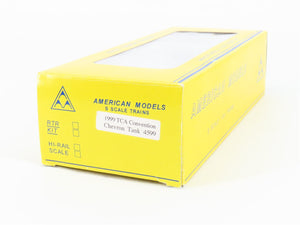 S Scale American Models 1999 TCA CHVX Chervon Single Dome Tankcar #4599