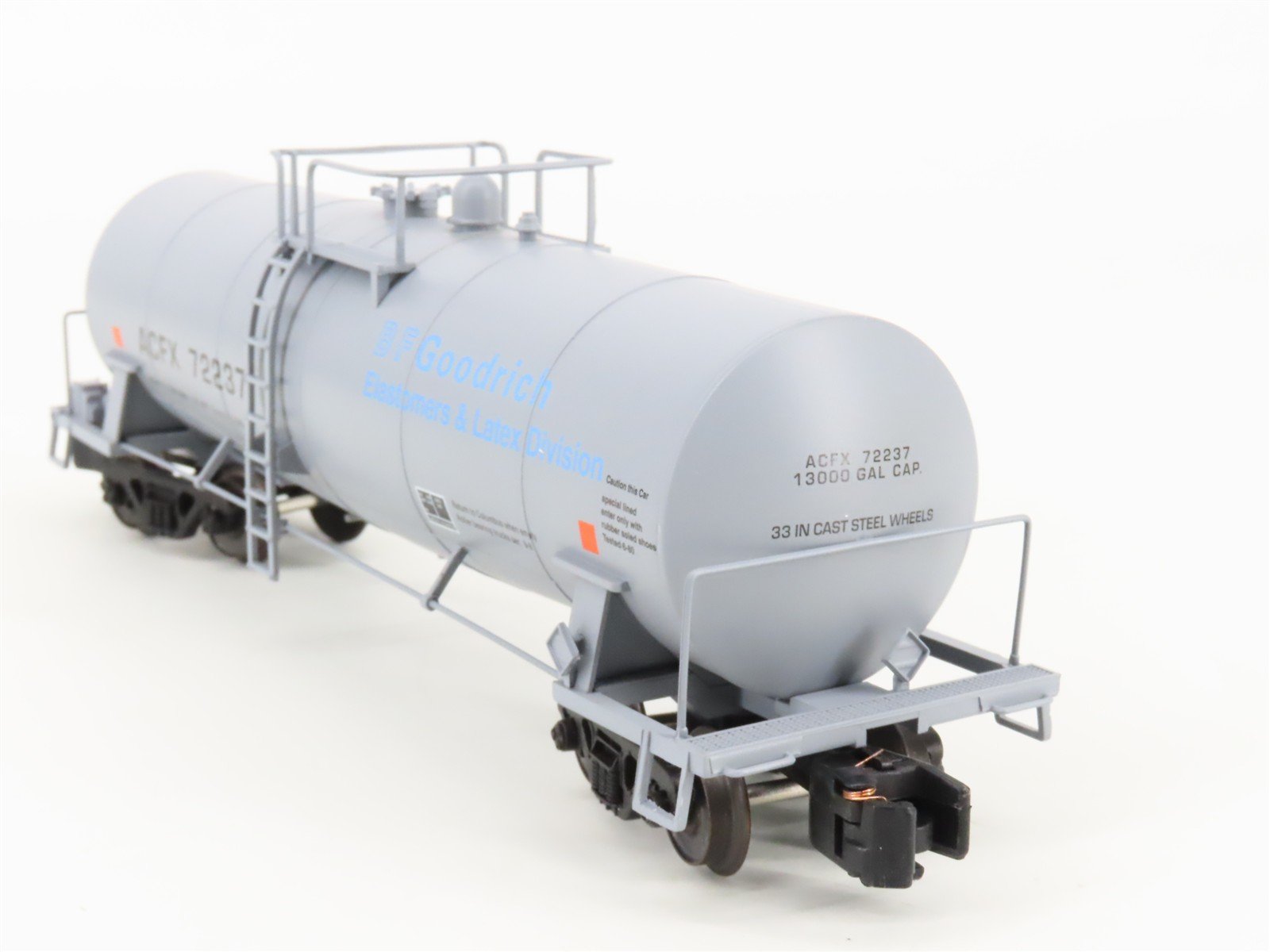 S Scale American Models 510 ACFX BF Goodrich Single Dome Tankcar #72237