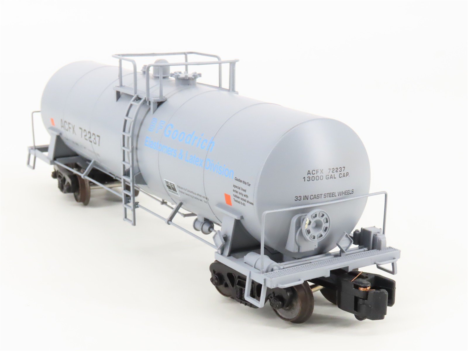 S Scale American Models 510 ACFX BF Goodrich Single Dome Tankcar #72237