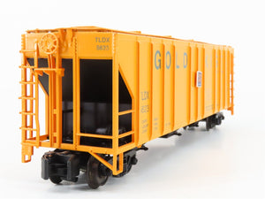 S Scale American Models NASG 2021 TLDX Gold Kist 3-Bay Covered Hopper #5623
