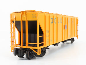 S Scale American Models NASG 2021 TLDX Gold Kist 3-Bay Covered Hopper #5623
