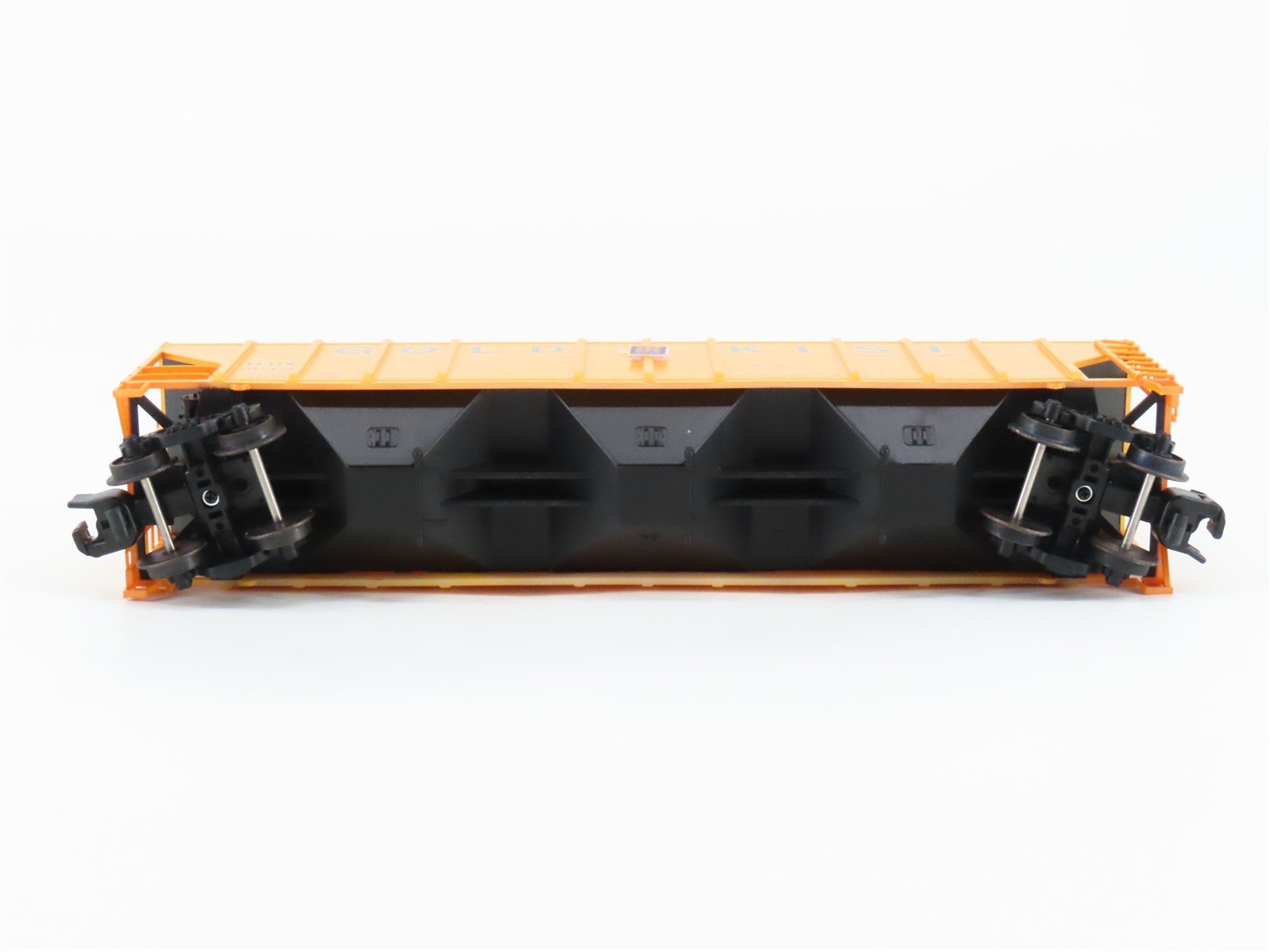 S Scale American Models NASG 2021 TLDX Gold Kist 3-Bay Covered Hopper #5623
