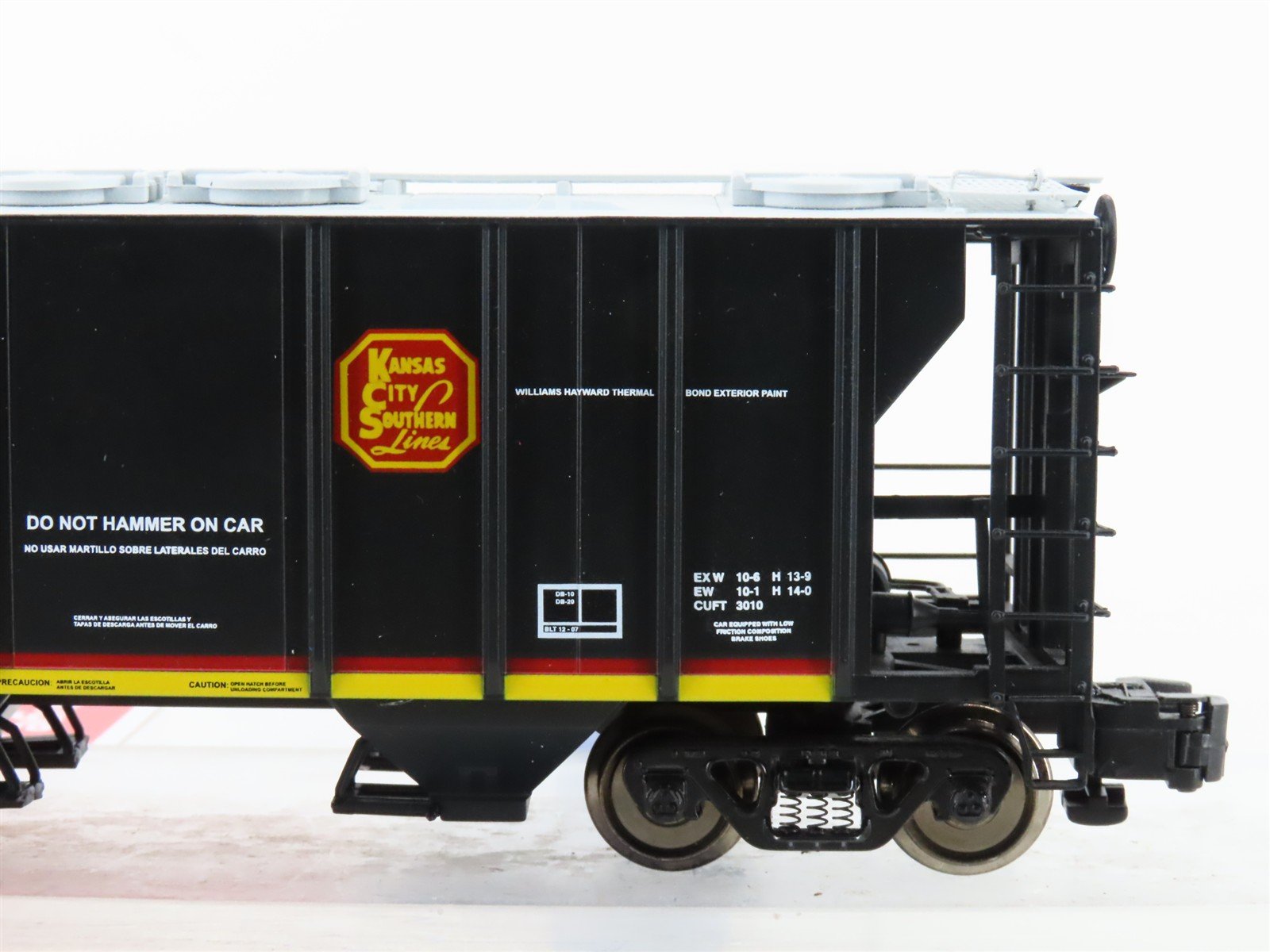 S Scale MTH 35-75035 KCS Kansas City Southern PS-2 2-Bay Covered Hopper #286815
