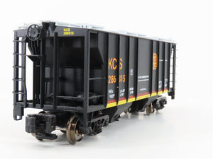 S Scale MTH 35-75035 KCS Kansas City Southern PS-2 2-Bay Covered Hopper #286815