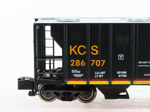 S Scale MTH 35-75034 KCS Kansas City Southern PS-2 2-Bay Covered Hopper #286707