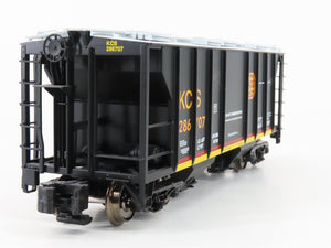 S Scale MTH 35-75034 KCS Kansas City Southern PS-2 2-Bay Covered Hopper #286707