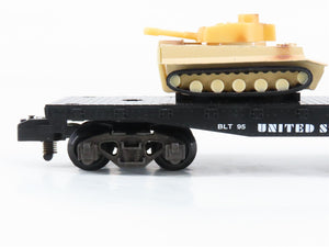 S Scale American Flyer 6-48507 United States Army Flat car w/Tank Loads 2-Pack