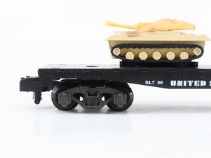 S Scale American Flyer 6-48507 United States Army Flat car w/Tank Loads 2-Pack