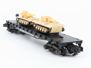 S Scale American Flyer 6-48507 United States Army Flat car w/Tank Loads 2-Pack
