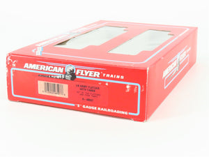 S Scale American Flyer 6-48507 United States Army Flat car w/Tank Loads 2-Pack