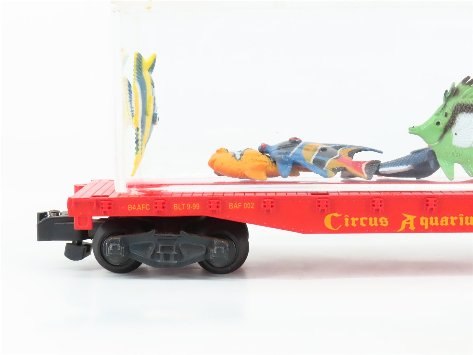 S Scale American Flyer Club Circus Aquarium Flatcar by Joe Schmidt