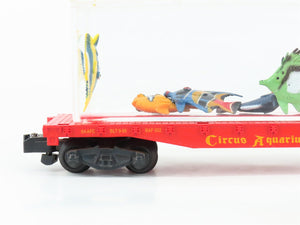 S Scale American Flyer Club Circus Aquarium Flatcar by Joe Schmidt