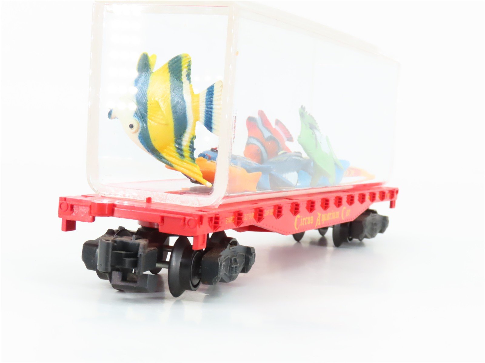 S Scale American Flyer Club Circus Aquarium Flatcar by Joe Schmidt