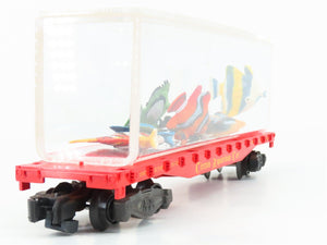 S Scale American Flyer Club Circus Aquarium Flatcar by Joe Schmidt