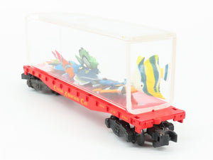 S Scale American Flyer Club Circus Aquarium Flatcar by Joe Schmidt