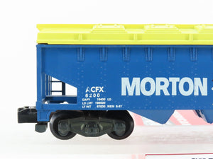 S Scale American Flyer ACFX Morton Salt 3-Bay Covered Hopper #6200