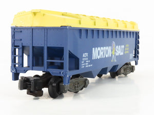 S Scale American Flyer ACFX Morton Salt 3-Bay Covered Hopper #62004