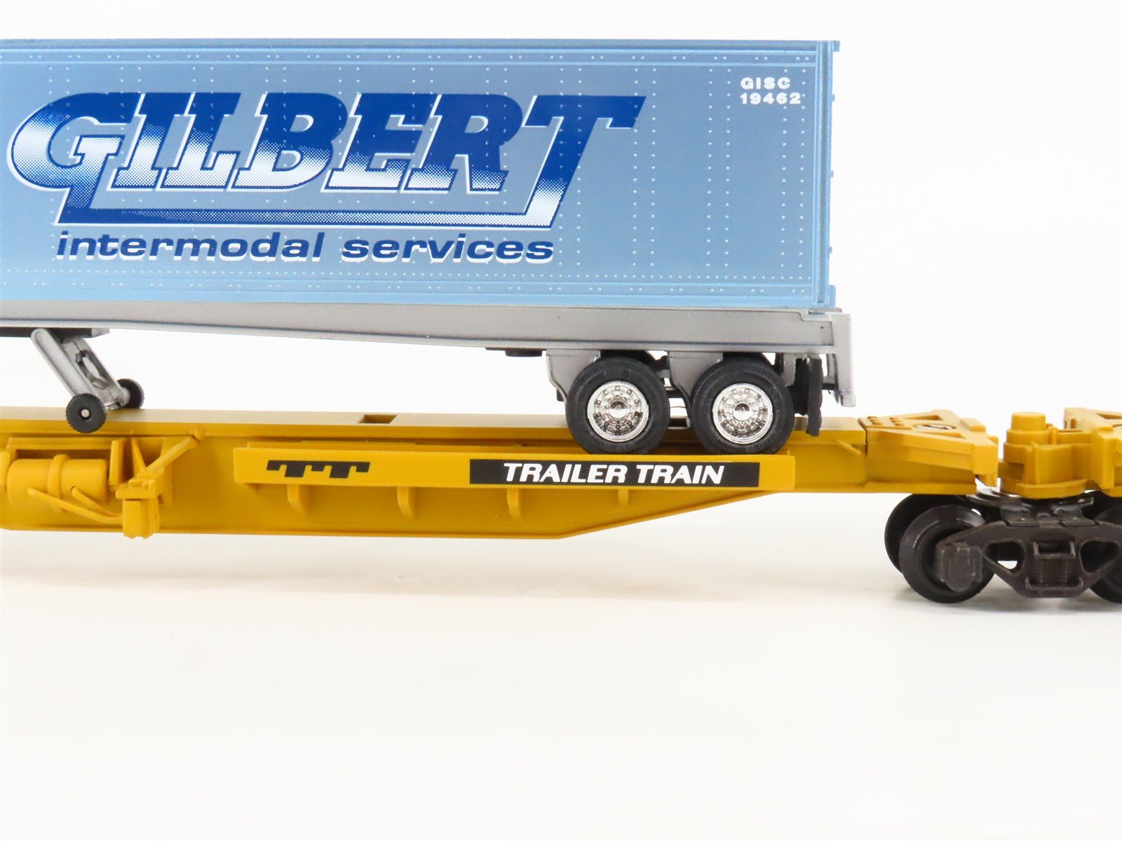 S Scale American Flyer 6-48514 TTUX Trailer Train Spine Car Set w/Trailers