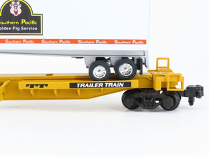 S Scale American Flyer 6-48493 TTUX Trailer Train Spine Car Set w/SP Trailers