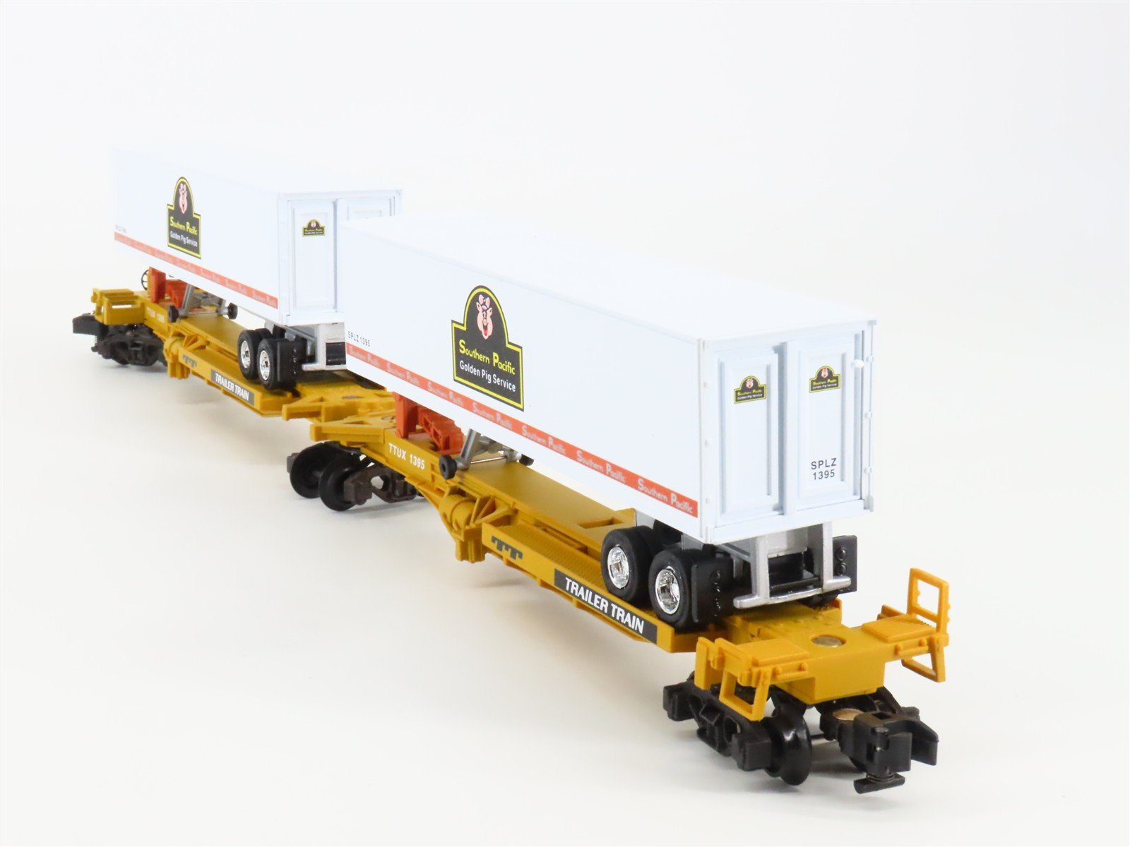 S Scale American Flyer 6-48493 TTUX Trailer Train Spine Car Set w/SP Trailers